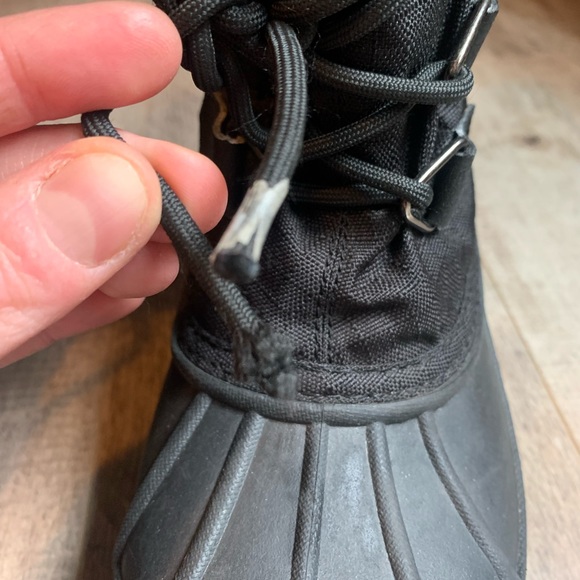 Sorel Blizzard llI Winter Boots Mens Sz 5 Black LL 1110-010Snow Rubber Tall Duck - Picture 5 of 12